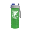 Garyline® Salute Bottle with Quick-Snap Lid and Infuser - 24 oz. - Translucent Green