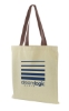 Made-to-Order Flat Tote All-Over Print - Brown