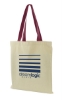 Made-to-Order Flat Tote All-Over Print - Maroon