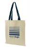 Made-to-Order Flat Tote All-Over Print - Navy