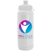 Garyline® Pint Sport Bottle with Tethered Push-Pull Lid - 16 oz. - White