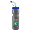 Garyline® Journey Bike Bottle with Straw Lid (Colors) - 28 oz. - Silver