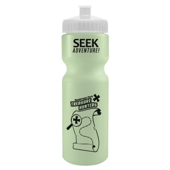 Garyline® Journey Glow-in-the-Dark Bike Bottle - 28 oz. - Glow