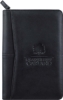 Pedova™ Jr. Zippered Padfolio with FSC® Mix Paper - Black
