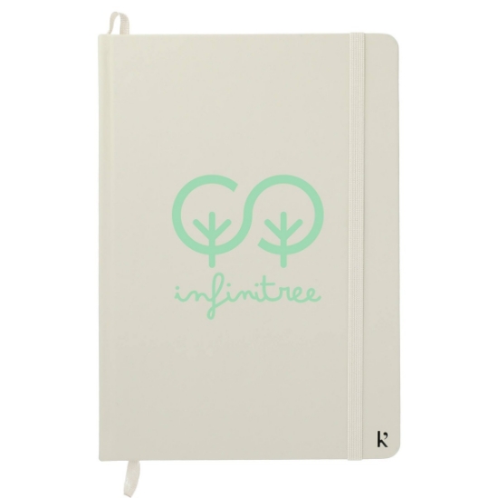 Karst 5.5'' x 8.5'' Stone Bound Notebook - Beige