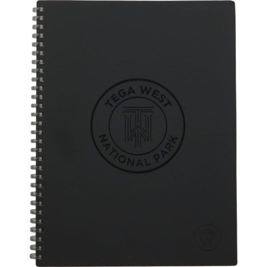 Wellable™ Plan Well Undated Planner Journal - Black