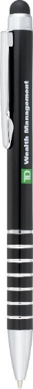 Preston Dual Ballpoint Stylus - Black