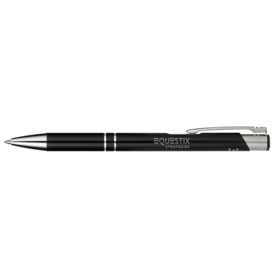 Recycled Aluminum Richmont Gel Ballpoint - Black
