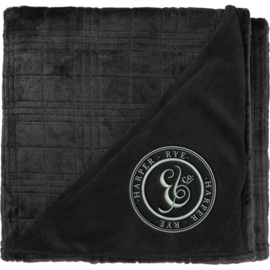 Luxury Comfort Flannel Fleece Blanket - Black