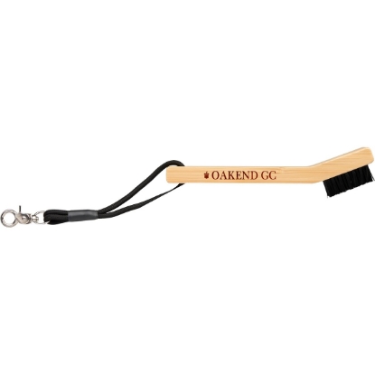 FSC Bamboo Golf Brush - Natural