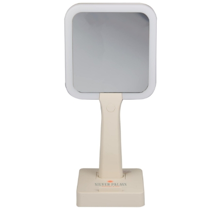Wellable™ LED Mirror with Stand - Cream