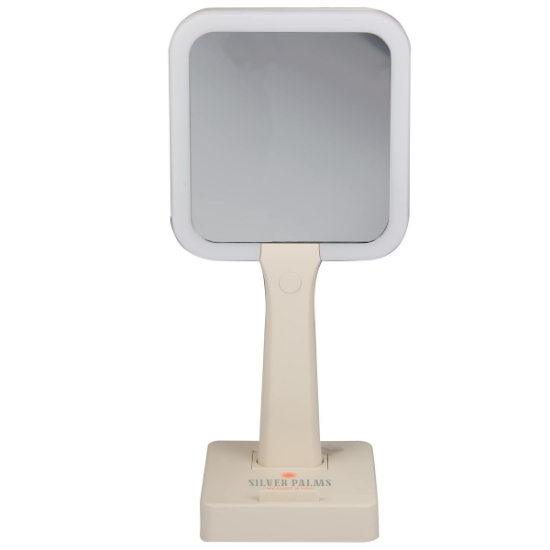 Wellable™ LED Mirror with Stand - Cream