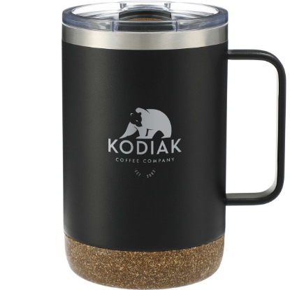 Valhalla Copper Vacuum Insulated Camp Mug 14oz - Black