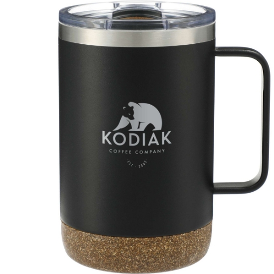 Valhalla Copper Vacuum Insulated Camp Mug 14oz - Black