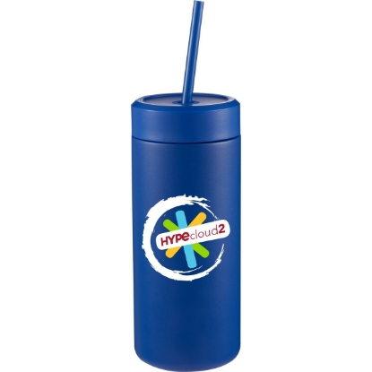 Sol Tonal Recycled Skinny Tumbler 20oz - Blueberry