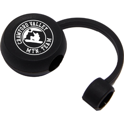Recycled Silicone Straw Topper - Black