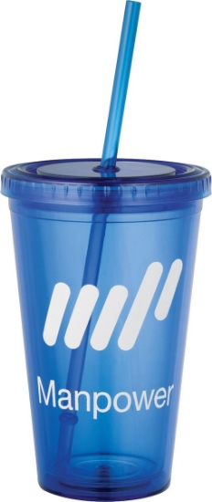 Sedici Tumbler 16oz - Blue