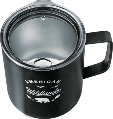 Rover Copper Vacuum Insulated Camp Mug 14oz - Black