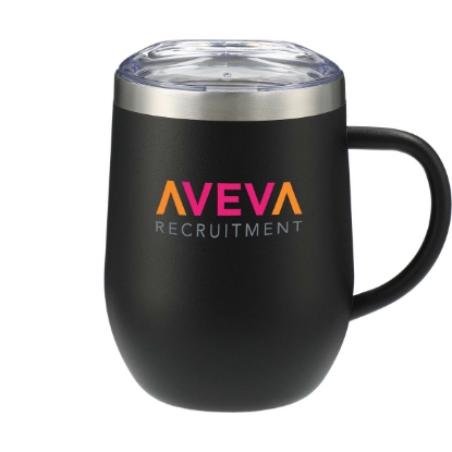 Brew Copper Vacuum Insulated Mug 12oz - Black