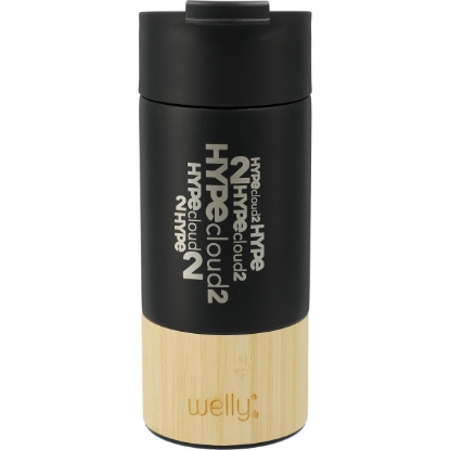 Welly® Traveler Copper Vacuum Tumbler 12oz - Black