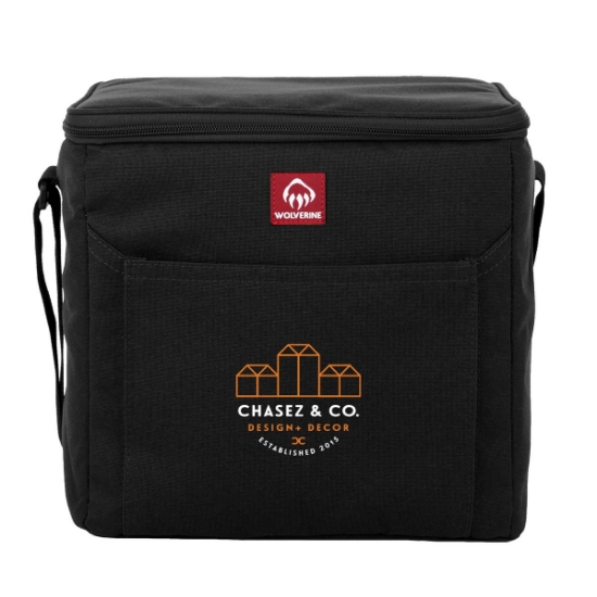Wolverine 24 Can Lunch Cooler - Black
