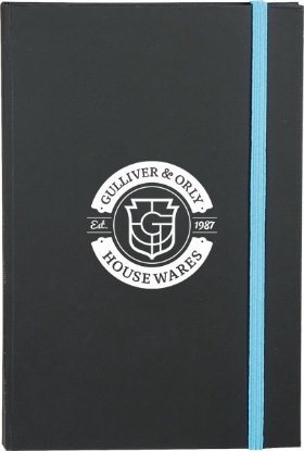 5.5'' x 8.5'' FSC® Mix Color Pop Bound Journal - Blue