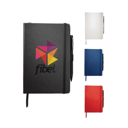 5.5'' x 8.5'' FSC® Mix Nova Bound Journal - Black