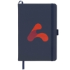 5.5'' x 8.5'' FSC® Mix Pineapple Leather Journal - Navy