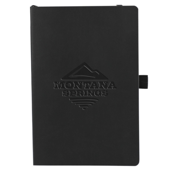 5.5'' x 8.5'' Skiva Soft Bound Journal - Black