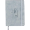 5'' x 7'' FSC r Recycled Morano Recycled Soft Bound Journal - Gray