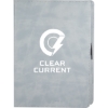 7'' x 10'' FSC® Recycled Morano Refillable Journal - Gray