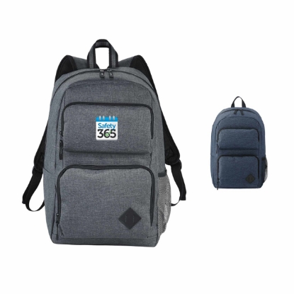 Graphite Deluxe 15" Laptop Backpack - Charcoal