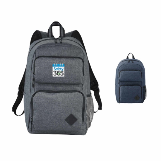 Graphite Deluxe 15" Laptop Backpack - Charcoal