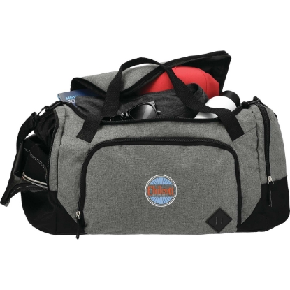 Graphite 21" Weekender Duffle Bag with Side Shoe Pocket - Charcoal