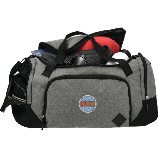 Graphite 21" Weekender Duffle Bag with Side Shoe Pocket - Charcoal