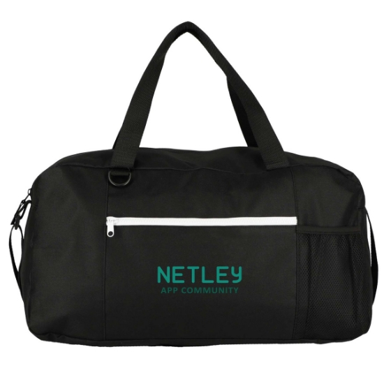 Pacific Recycled Duffle Bag - Black