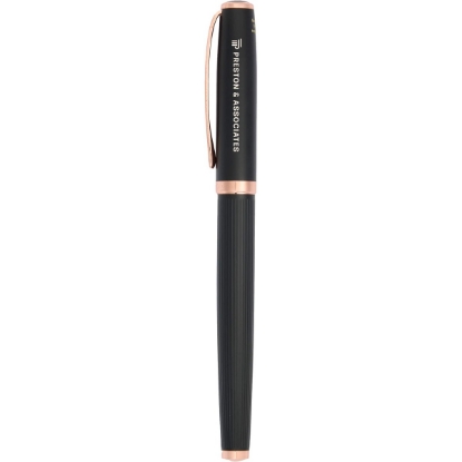 Luxe Recycled Brass Matte Roller Ball - Black