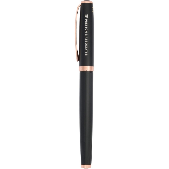Luxe Recycled Brass Matte Roller Ball - Black