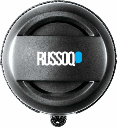 Rugged Fabric Outdoor Waterproof Bluetooth Speaker - Black