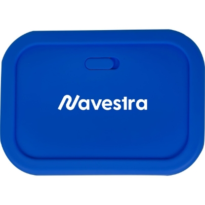 Silicone Food Storage Box with Air Valve 24oz - Blueberry