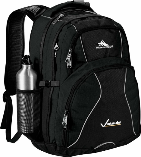High Sierra Swerve 17'' Computer Backpack - Black