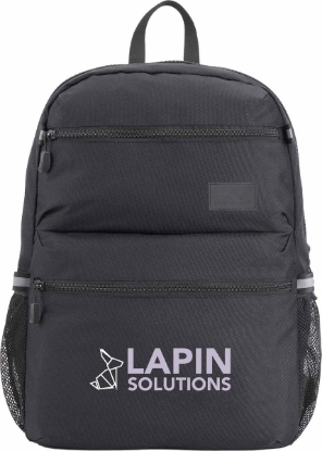 High Sierra Recycled Inhibit 15'' Laptop Backpack - Black