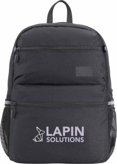 High Sierra Recycled Inhibit 15'' Laptop Backpack - Black