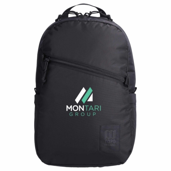Topo Designs Light Pack 15'' Laptop Backpack - Black