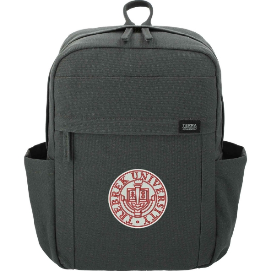 Terra Thread Fairtrade Earth 15'' Computer Backpack - Charcoal