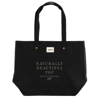 FEED Organic Cotton Weekend Tote - Black