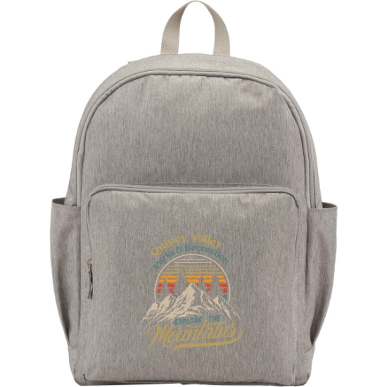 Baye Recycled 15'' Laptop Backpack - Gray