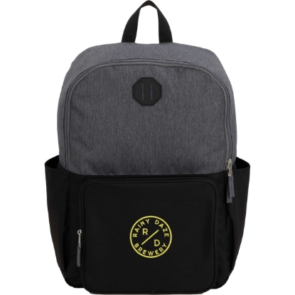 Paired Recycled 15'' Laptop Backpack - Black