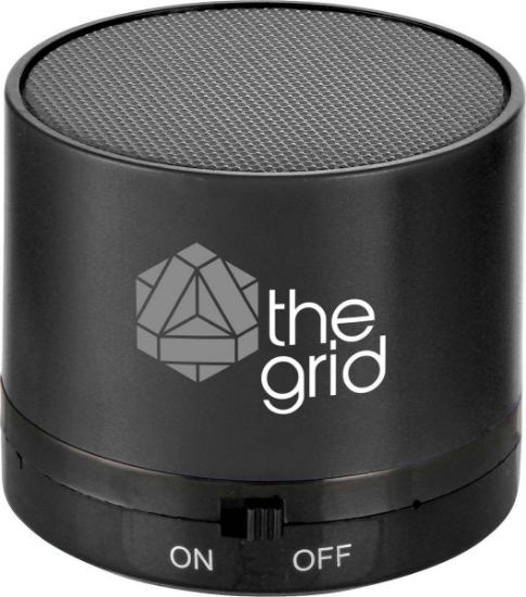 Cylinder Bluetooth Speaker - Black
