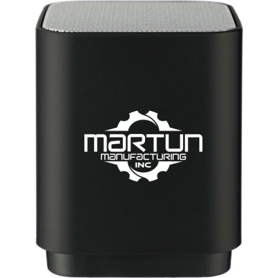 Light Up Logo Bluetooth Speaker - Black